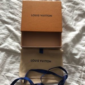 LV wallet box etc.